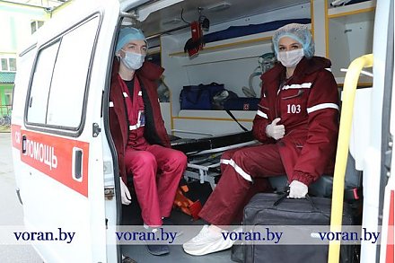Как работает служба скорой помощи на Вороновщине  в условиях общего подъема инфекционной заболеваемости