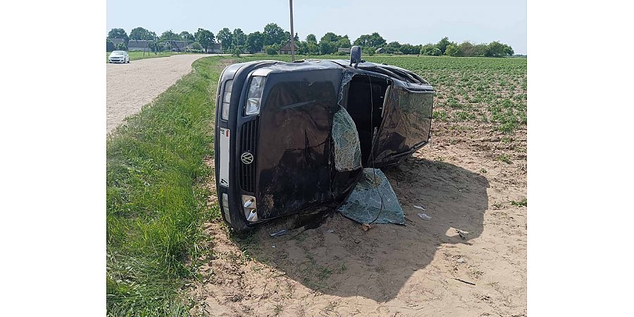 В Вороновском районе занесло автомобиль, пассажир с травмами в больнице