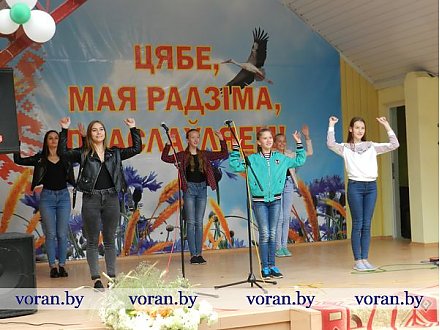 «Беларусь в моем сердце!» Так называлась концертная программа исполнителей эстрадного творчества Вороновщины
