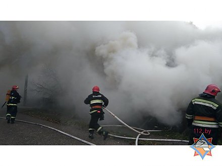 Неосторожность при курении стала причиной пожара в Гродненском районе