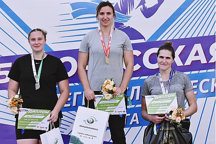 Алена Дубицкая выиграла чемпионат Беларуси по легкой атлетике в толкании ядра
