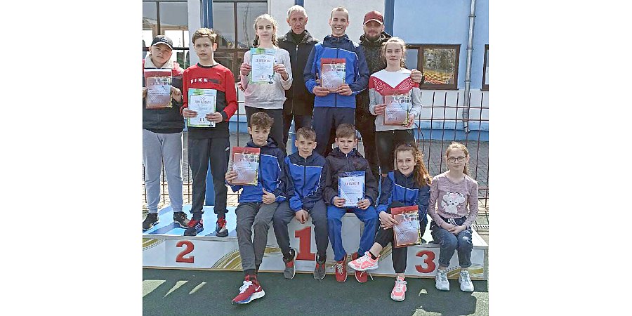 Команда Вороновского района выиграла областное первенство по легкой атлетике