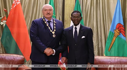 Президент Экваториальной Гвинеи наградил Александра Лукашенко орденом Независимости