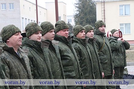 В Вороновском районе дан старт учебному сбору с военнообязанными, предназначенными в территориальные войска