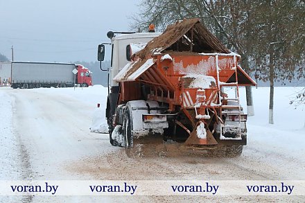 Как в Вороновском районе ведется подготовка к обслуживанию улично-дорожной сети в зимний период?