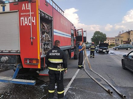В Вороновском районе за сутки дважды горели автомобили