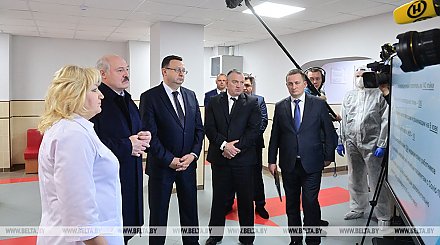 Лукашенко посещает сегодня районную больницу в Столбцах