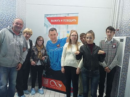 Посетители отделения дневного пребывания для граждан пожилого возраста и инвалидов Вороновского ТЦСОН побывали на встрече  Алексеем Талаем