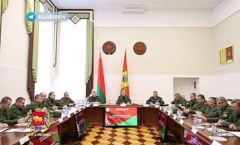 Губернатор Гродненской области Владимир Караник принимает участие в ежегодных сборах «Военная безопасность и оборона государства»
