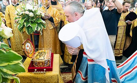 В Свято-Покровском кафедральном соборе 11 и 12 августа будут пребывать мощи великомученика Георгия Победоносца