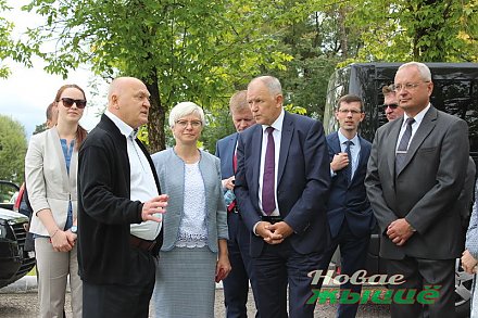 Комиссар ЕС по вопросам охраны здоровья и безопасности продовольственных продуктов Витянис Андрюкайтис посетил Гродненскую область