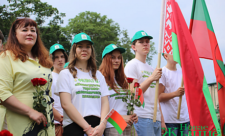 Фотофакт: в районах Гродненской области почтили память жертв Великой Отечественной войны и геноцида белорусского народа