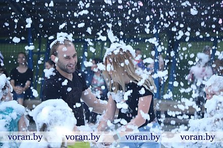 Финальный аккорд празднования Дня молодежи и студенчества в Вороново (ВИДЕО)