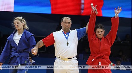 Белорусские самбисты завоевали четыре бронзовые награды на турнире II Европейских игр