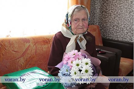 CENTURY IN LABOUR: а resident of Voronovo celebrated the 100th anniversary