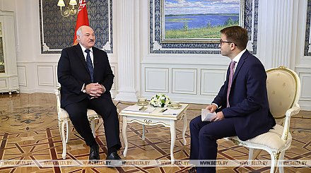 Александр Лукашенко дал интервью информагентству Франс Пресс