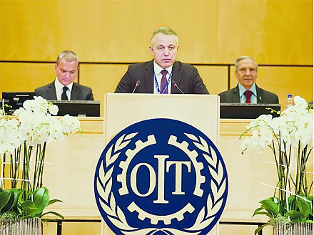 Профсоюзы Беларуси приняли участие в сессии Международной конференции труда МОТ в Женеве 