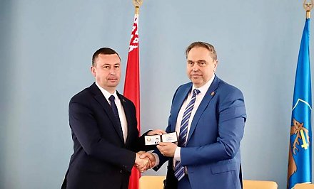 Нового председателя Гродненского горисполкома Андрея Хмеля представили в Гродно