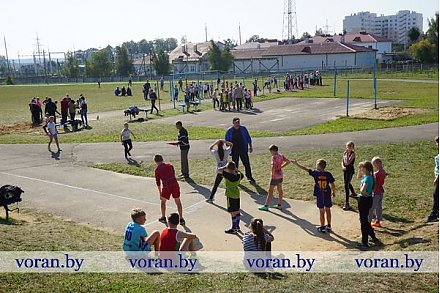 Соревнования по легкой атлетике «Школиада» проходят на Вороновщине (Фото)