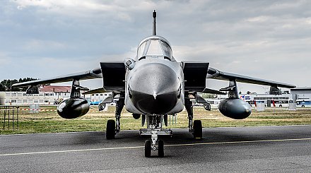 Истребитель F-18 потерпел крушение в Испании
