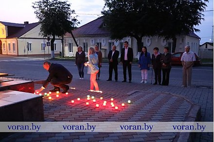 В Вороново почтили память жертв Великой Отечественной войны (+ВИДЕО)