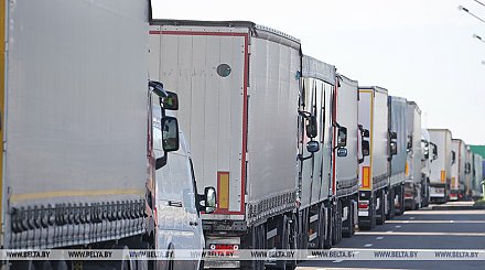 В пункте пропуска "Бенякони" на границе с Литвой проводятся дорожные работы