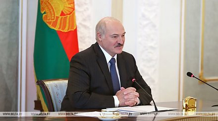 Лукашенко в формате видеоконференции провел переговоры с Додоном (обновлено)