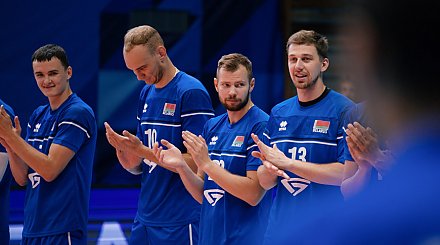 Сборная Беларуси по волейболу вышла в полуфинал турнира в Санкт-Петербурге
