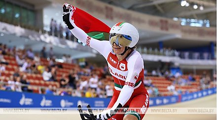 Белорусская велосипедистка Татьяна Шаракова стала чемпионкой II Европейских игр