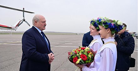 Александр Лукашенко посетил с рабочей поездкой Гродно