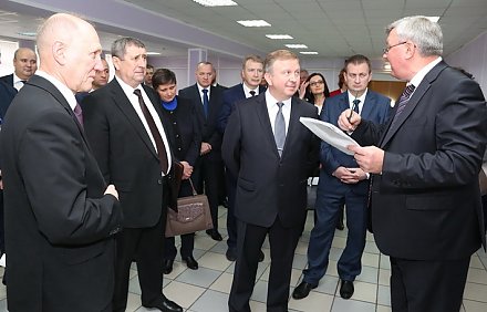 Премьер-министр Республики Беларусь Андрей Кобяков сегодня посетил Гродненскую область