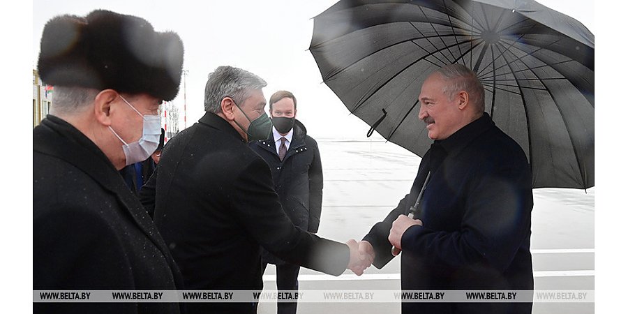 Александр Лукашенко прибыл в Москву на переговоры с Владимиром Путиным