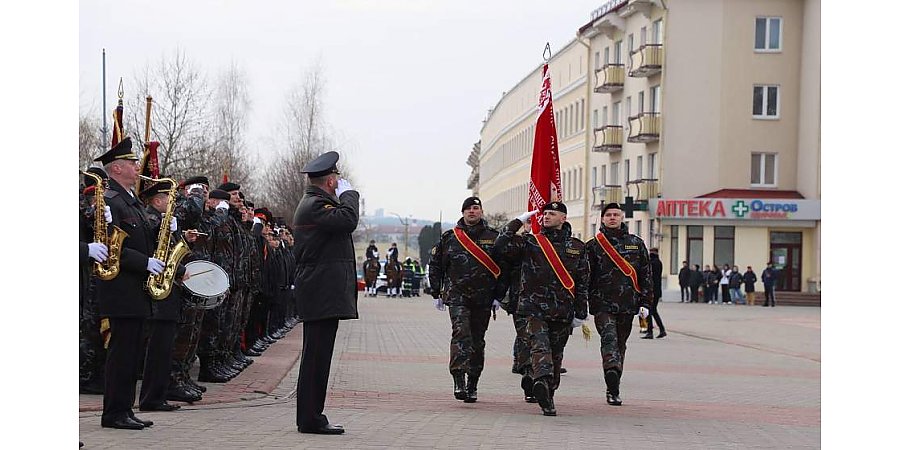 В Гродно проходят торжественные мероприятия по случаю 107-летия белорусской милиции