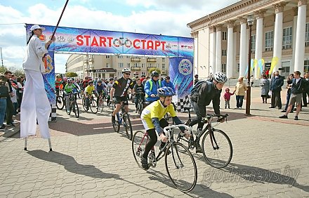 Из Гродно в Брест стартовал велопробег в поддержку Целей устойчивого развития