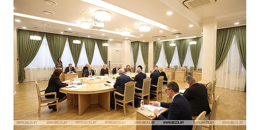 Совещание по законопроектам о ВНС и изменении Избирательного кодекса проходит в Совете Республики