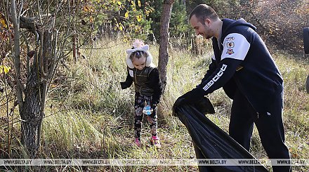 Акция "Чистый лес" проходит в Беларуси