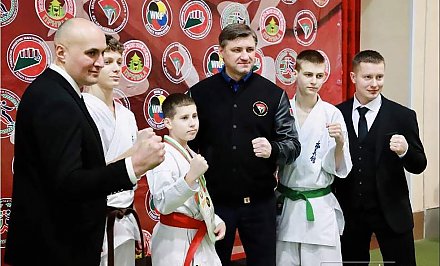 В Гродно прошла I спартакиада школьников области по каратэ памяти Петра Калинина