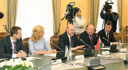 Чрезвычайный и Полномочный Посол Румынии в Республике Беларусь Виорел Мошану посетил Гродно с рабочим визитом