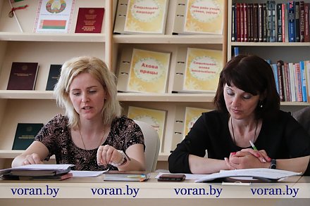 Традиционно в последний четверг месяца на Вороновщине прошли профсоюзный прием и день правового просвещения и правовой культуры