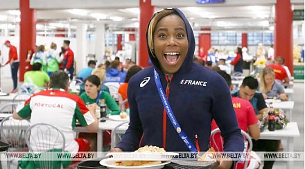 В столовой Деревни спортсменов на II Европейских играх реализовано почти 100 тыс. кг еды