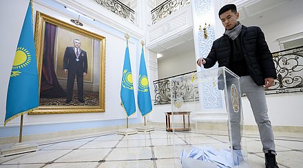 В Казахстане завершилось голосование на президентских выборах