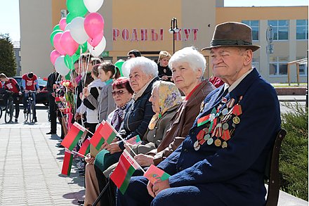 Вороновчане отметили День Государственного герба Республики Беларусь и Государственного флага Республики Беларусь