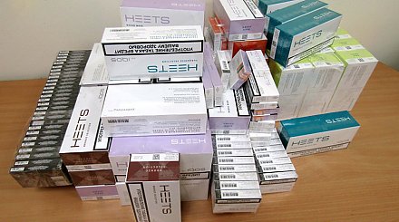 Гродненские таможенники пресекли незаконный вывоз более 600 пачек нагревательного табака