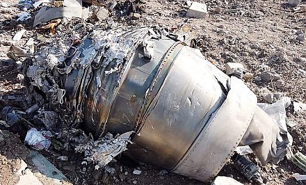 Расшифровка черных ящиков сбитого в Иране Boeing пройдет в Украине