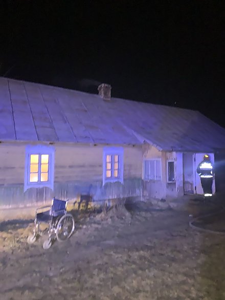 В Вороновском районе  АПИ спас хозяев на пожаре (будет дополнено)
