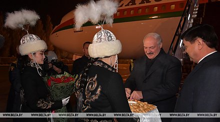 Начался визит Александра Лукашенко в Кыргызстан, где пройдет саммит ОДКБ