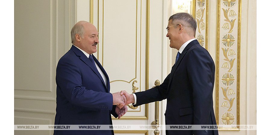 Александр Лукашенко видит возможность восстановления докризисного товарооборота с Башкортостаном