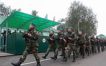 Вооруженные силы Беларуси и России проводят совместное специальное учение