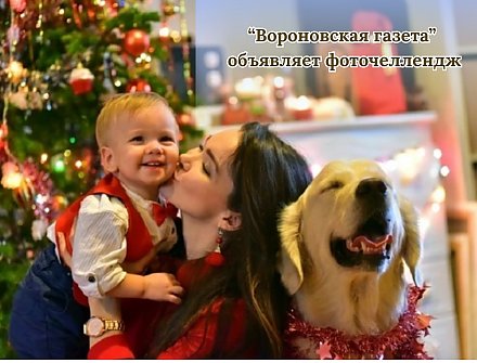 «Вороновская газета» объявляет фоточеллендж «Наш веселый Новый год!» 