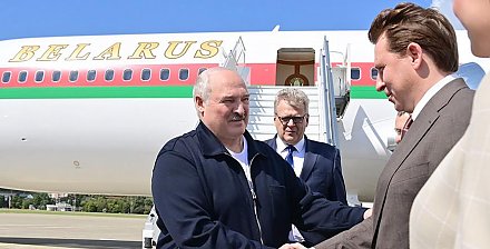 Александр Лукашенко прибыл с рабочим визитом в Российскую Федерацию